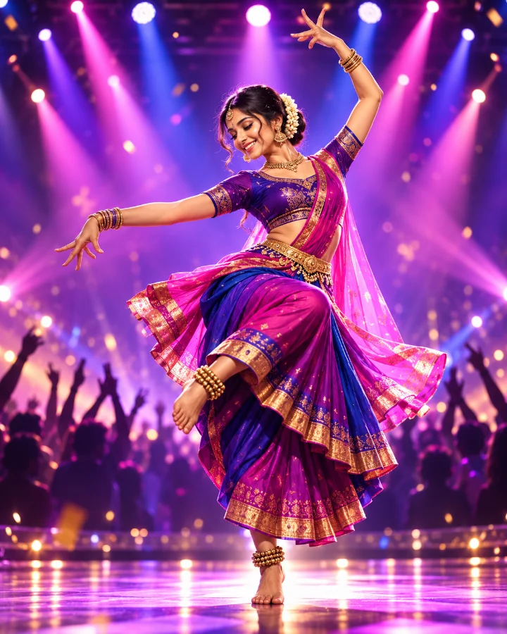 Decorative artwork for Dancing Competition